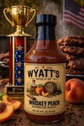 Whiskey Peach BBQ Sauce